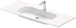Duravit Sivida - Lavoar 122x49 cm, fără preaplin, orificiu pentru baterie, alb 2650033200 (2650033200)