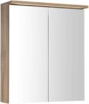 SAPHO KAWA - Dulap cu oglindă și iluminare LED, 60x70x22 cm, stejar emporio WGL36S (WGL36S)
