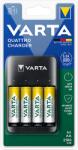 VARTA Quattro akkutöltő BL1 + 4x AA Value 2100 mAh akkumulátor (57652) (57652101451)