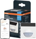 OSRAM Smart+ Wi-Fi intelligens mozgásérzékelő, IP65, napelemes töltéssel, akkumulátor töltöttségi szint ellenőrzése a Smart+ alkalmazásban, szerelőkészlet és töltőkábel, kompatibilis Smart+ App/Google