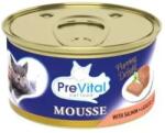 PreVital Nedves Macskaeledel konzerv Mousse lazac 85g