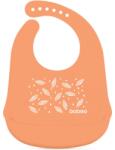 Baboo Silicone Bib előke Peachy Keen, 4m+