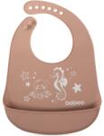 Baboo Silicone Bib előke Au Naturale, 4m+