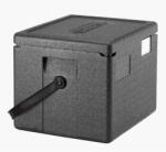 Cambro Hőszigetelő doboz, Cambro, polipropilén, 22, 3 l, fekete, 390 x 330 x 316 mm (1017171Przem)