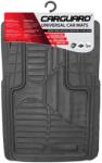 Carguard univerzális, állítható, vastag és tapadó autószőnyeg szett - 72 x 47 cm / 71 x 43, 5 cm PVC - fekete (PAC002)