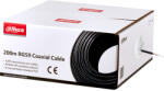 Dahua Rola cablu coaxial RG59, 200m, Cupru integral, Culoare neagra - Dahua PFM930-59N (PFM930-59N)