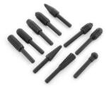 InnovaGoods Set de burghie InnovaGoods, 10 piese, pentru lemn si PVC, design ergonomic, negru (73537473) Burghiu