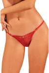 Obsessive - Lacelove Thong Red Xl/xxl