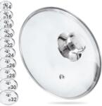 orion group Capac pentru oale si tigai Orion Group, 22 cm, din sticla rezistenta la caldura (36390630)