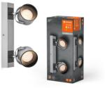 Ledvance Spot LEDVANCE DECOR JUPITER, 11.5W, 410lm, argintiu, cu capete ajustabile (60420326)