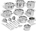 Lagostina Set de Oale si Tigai Lagostina Sfiziosa din Inox 1810, 24 Piese, Inductie (68443640)