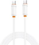 XO USB 2.0 Type C Összekötő 240W PD Fehér 100cm NB-Q298 XO-NB-Q298 (XO-NB-Q298)