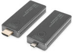 Digitus DS-55324 HDMI 4K 30Hz WiFi USB-C 30m extender szett (DS-55324)