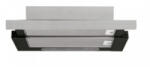 Studio Casa Hota telescopica Studio Casa Alizee 60 X 2 motoare putere de absorbtie 450 m3/h Inox Negru (ALIZEE60INOXMOT) Hota