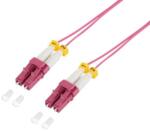 LogiLink Cablu patch Logilink cu fibră optică OM4 ultra-subțire, LC-LC duplex, 1, 0 m (FS4LC01)
