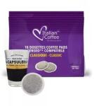 Italian Coffee Capsule Cafea Classico Italian Coffee 18 paduri compatibile cu Senseo (a228)