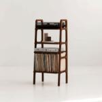 Hanah Home Record Player Stand Walnut CPT4847-50