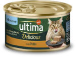 Affinity 48x85g Ultima Delicious Mousse Sterilized csirke nedves macskatáp 36+12 ingyen