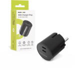Mobile Origin Incarcator de retea Mobile Origin 30W Charger Plug PW33 - 2x USB-C, black (MO-PW33-BLK) - vexio