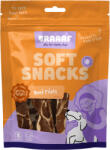 Braaaf 80g Braaaf Soft Snacks marhafilé darabokkal kutyasnack