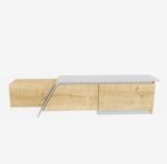 Hanah Home TV állvány Sapphire Oak White Zonas - zafírtölgy, fehér