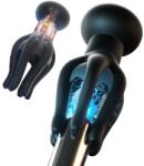 SuperLove E-Stim Octopus Tentacle Vibrating Penis Massager Black
