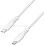 LogiLink USB 2.0 Type-C kábel, C/M - micro USB/M, 480 Mbps, 12W, fehér, 0, 5 m (LOGILINK_CU0241) (LOGILINK_CU0241)