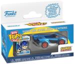 Funko Figurină din vinil Funko Bitty Pop! Rides Sonic the Hedgehog - Sonic și Speed Star Lightning (92960) Figurina
