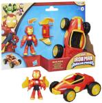  Vehicul Iron Racer Iron Man Hasbro Marvel cu figurină (G1471) Figurina