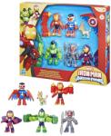  Figurine Marvel Iron Man and His Awesome Friends - Armored-Up Avengers Pack (G1255) Figurina