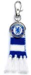  Breloc Chelsea FC - eșarfă albastră cu alb și emblemă (CFCBH002)