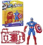  Figurină Hasbro Marvel Avengers ActionVerse - Captain America, 11, 4 cm (G2847) Figurina