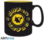  Cană ABYstyle Pokémon - Pikachu Black & Yellow - 460 ml