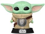 Funko Figurină bobblehead din vinil Funko Pop! Star Wars: Grogu cu armură Mudhorn #819 Figurina