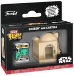 Funko Figurine din vinil Funko Bitty Pop! Towns: Star Wars - Greedo și Cantina Figurina
