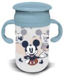 Stor Cană de antrenament cu capac Stor Disney Mickey Mouse Full of Smiles - 395 ml (13304)