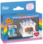 Funko Figurine din vinil Funko Bitty Pop! Towns Care Bears - Bedtime Bear și castelul Care-A-Lot Figurina