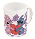  Cană ceramică Stor Disney Lilo & Stitch - Stitch & Angel (325 ml)