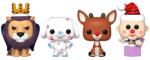 Funko Pocket Pop! Rudolph the Red-Nosed Reindeer - Happy Holidays, set de 4 figurine din vinil Figurina