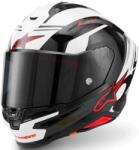 Alpinestars Cască integrală pentru motocicletă Alpinestars S-R7 A-Core negru-alb-roșu (AIM140-2865)