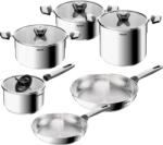 Tefal Set de vase pentru gătit EMOTION+, set de 10 buc, oțel inoxidabil, Tefal (TEF2100145416)