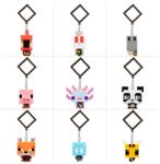 Paladone Minecraft Scented Backpack Buddies Series 4 kulcstartó - Mystery Pack (PP14442MCF)