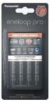 Panasonic Eneloop Smart&Quick Charger Akkutöltő + 4xAA Pro 2500mAh (K-KJ55HCD40E)