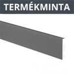 Arbiton Termékminta: STIQ XL 8 cm-es parkettaszegélyléc (20 cm-es minta) HDPS anyagból, vízálló: antracit (Termékminta: 158254000000002937 - STIQ XL - ANTHRACITE)