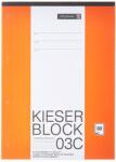 Brunnen KIESER-Block írótömb, A4, 3-as vonalazás, 50 lap, 80 g/m2, fehér, Klasse 3 - 1042923 (1042923)
