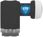 TechniSat Quad LNB 4 résztvevőhöz LTE szűrővel - 4x digitális Quattro Switch LNC, időjárásálló sapka, 40 mm-es tápegység-bemenet, fekete, pr
