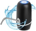 NK Automatikus Vízadagoló, USB Töltés, Rozsdamentes Acél, BPA-mentes, Hordozható, 1.5-18.9 L Palackokhoz, Fekete, 16 cm