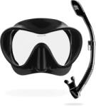 CRESSI F1 Frameless búvármaszk + snorkel szett - fekete - uniszex (F1)