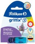 Pelikan griffix Ceruzahegyező Gyűjtőtálcával, 2 mm-es Betétekhez, Óceánkék, 1 db