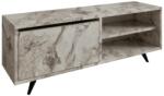 Hanah Home TV Stand Ephesus Marble Maku - Ephesus Marble